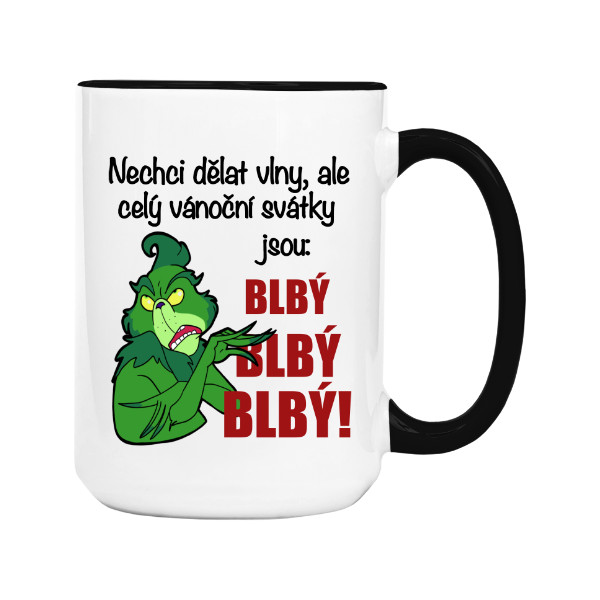 Grinch Blbý Vánoce na hrnku