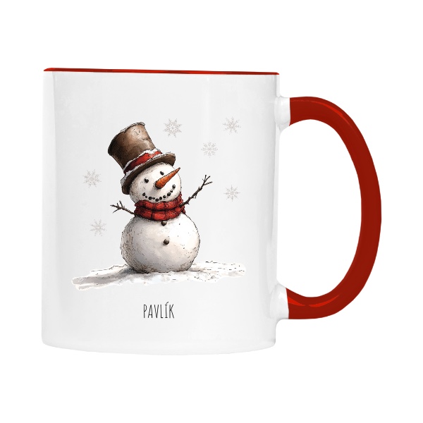 Veselý sněhulák se jménem